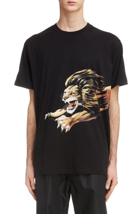 givenchy lion t shirt|Givenchy size guide.